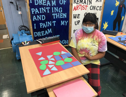 Calais Students Inspired by French Artist Matisse
