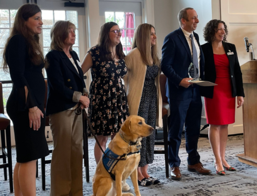 Trailblazing Therapy Dog Program at Calais Wins Esteemed Award!