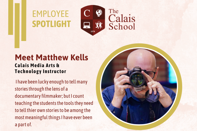 Meet Mr. Matthew Kells: From Behind the Scenes to In the Spotlight