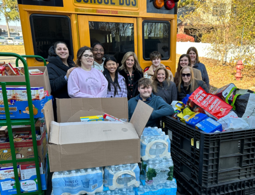 Seniors Donate an Unprecedented 3000 pounds of Food to Morris County Interfaith Pantry Network