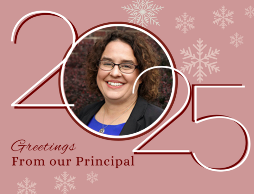 A New Year’s Message from Principal Fritzky